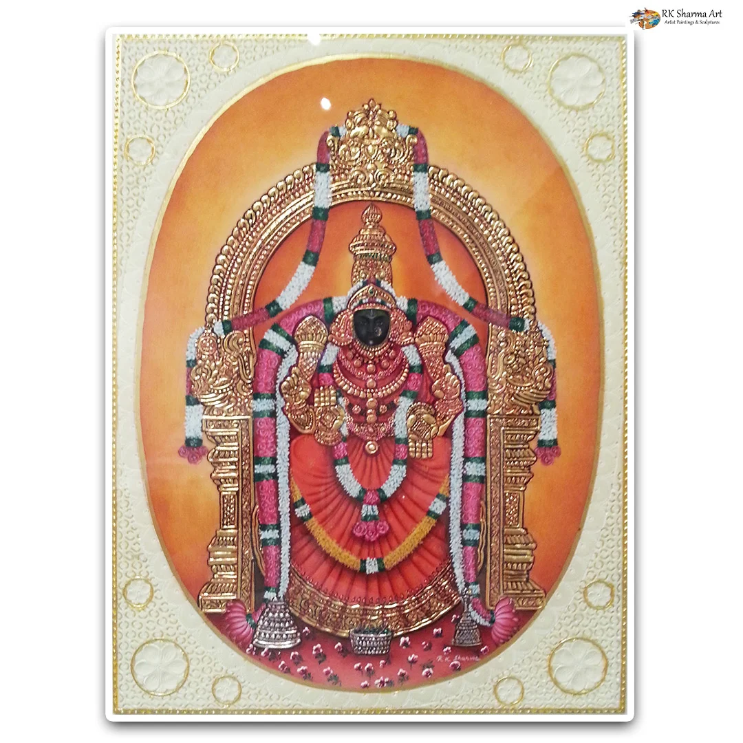 Divine Grace Shri Nath Miniature Painting